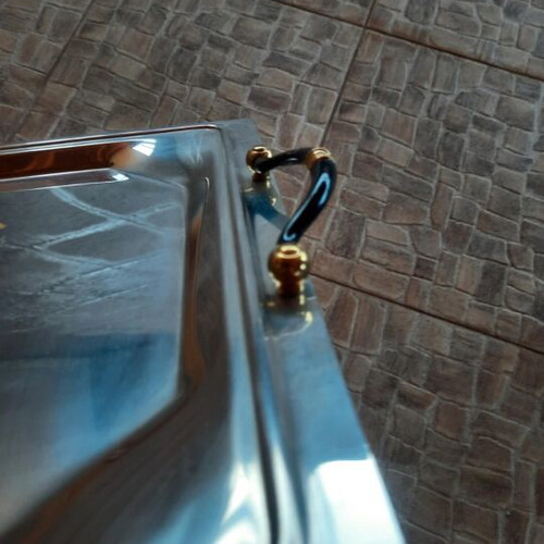 Large tray with gold details like new