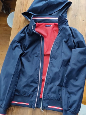 Original Marines teen jacket new, size 14, blue and red