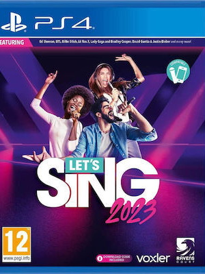 Let's Sing 2023 PS4 new PAL with microphone