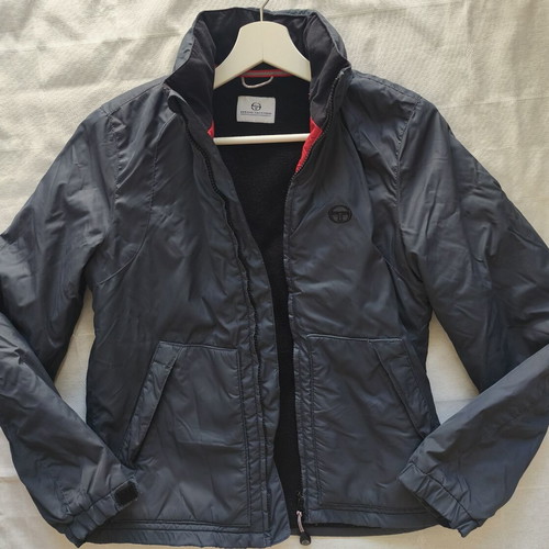 Sergio Tacchini Winter Jacket Grey Medium Used