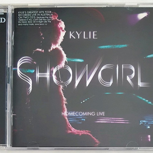 Kylie Minogue Showgirl (Homecoming Live) двоен CD като нов