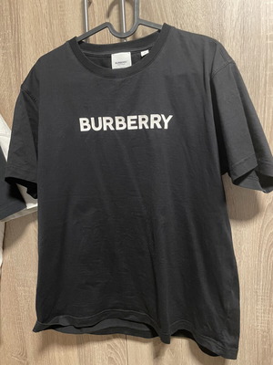 Burberry T shirt σαν καινούργια, μαύρο, XS