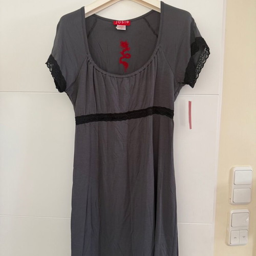 Josie M Grey Nightdress Above Knee New