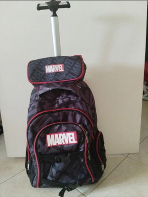 Marvel school bag used with pencil case gift