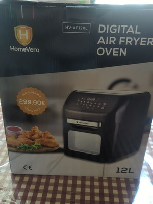 Φριτέζα αέρος φουρνάκι HomeVero 12lt 1800W καινούργια