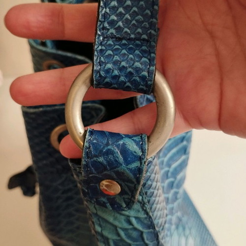 Sarif women's bag like new, size 30x33x16, blue