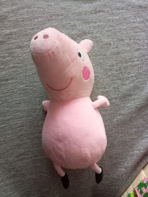 Peppa Pig plush soft toy with hanging cord