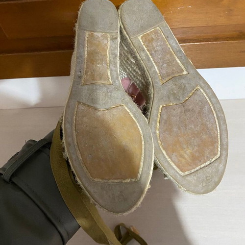 Castaner espadrilles used, high, khaki