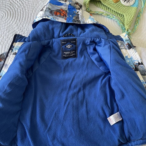 Next toddler jacket size 92 cm with hat