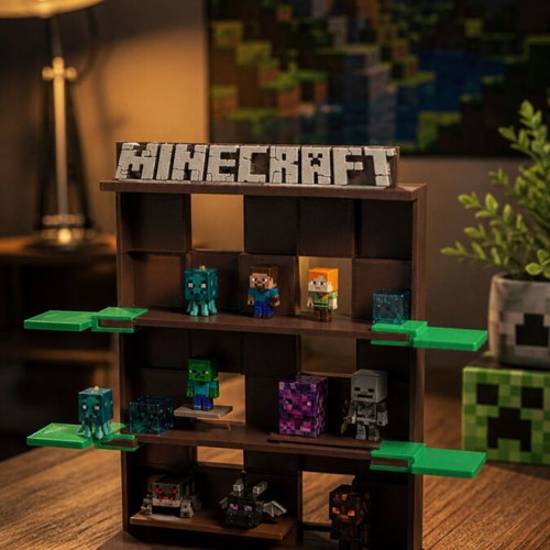 Minecraft x Kinder Joy Display Stand new