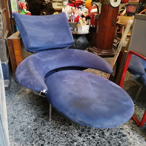 UFO Bonaldo armchair used, Italian retro design