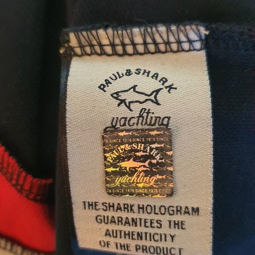 Paul & Shark men's blouse new, size M, blue and red