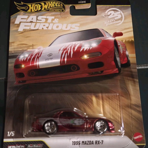 Hot Wheels Premium Mazda RX-7 Fast & Furious new