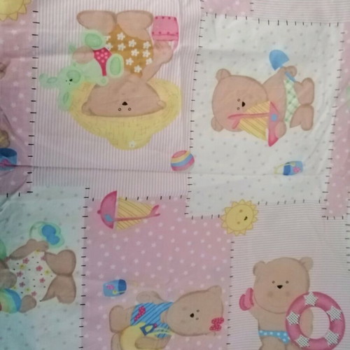 Baby bedding with pillowcase used