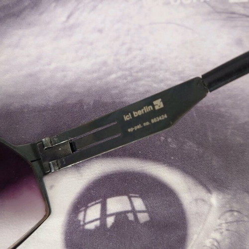 Ic Berlin sunglasses used, black, authentic