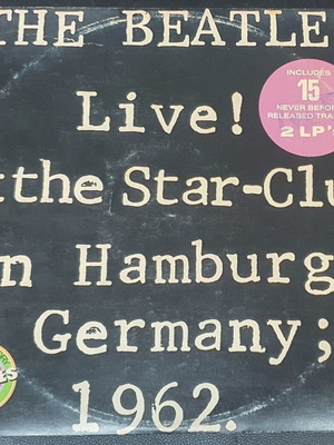 The Beatles Live! At The Star-Club In Hamburg, Germany; 1962 vinyl used, rock