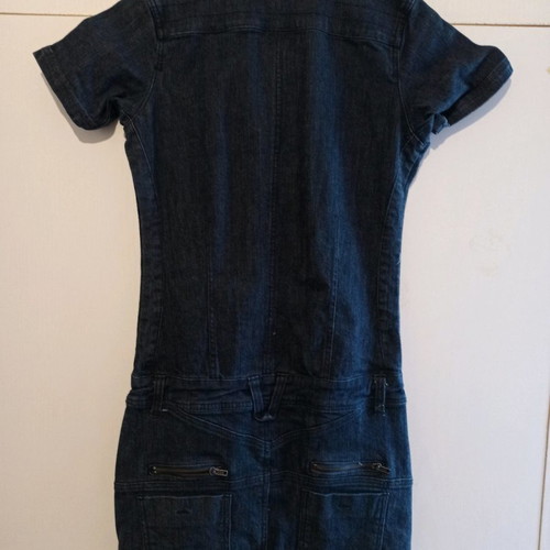 Denim mini dress size 38 used