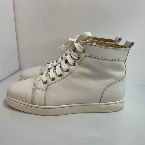 Christian Louboutin δερμάτινα αθλητικά παπούτσια μεταχειρισμένα, μέγεθος 38, λευκά