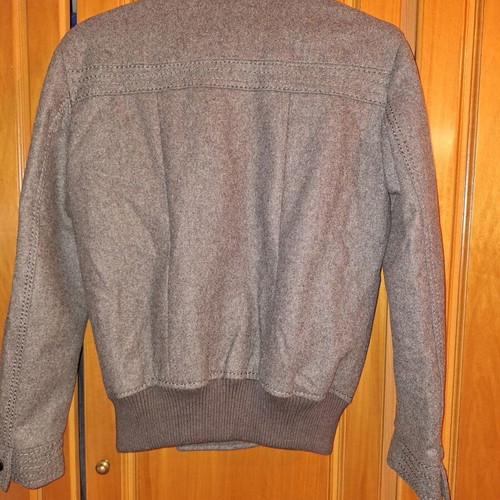 H&M gray winter coat jacket, size S