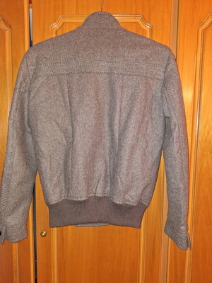 H&M gray winter coat jacket, size S