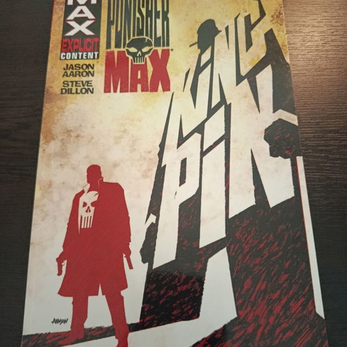 The Punisher Max Kingpin graphic novel first printing 2010 like new