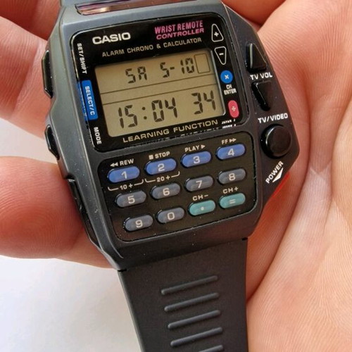 Casio CMD-40 Wrist Remote Controller Watch like new, black
