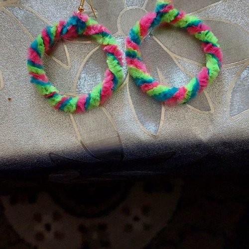 Handmade earrings new with great care
