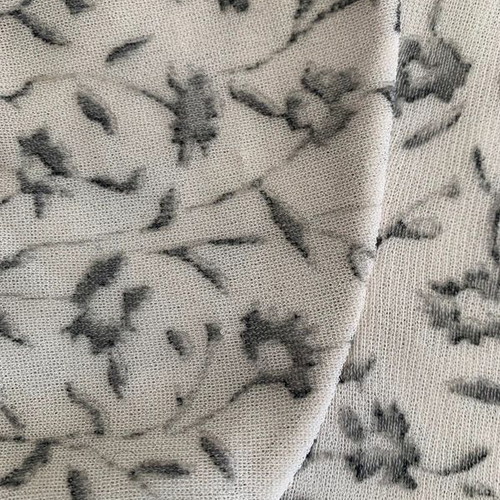 90s floral top XS/S, black and white