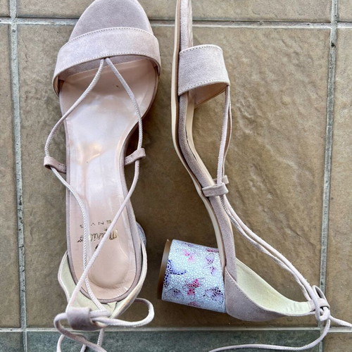 Mairi Boo for Envie pink sandals like new, size 42