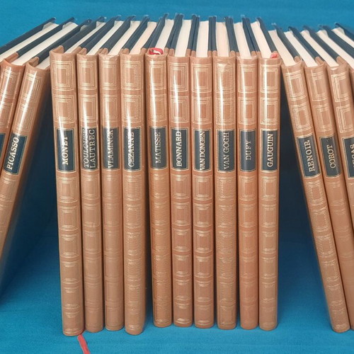 Collection Les Grands Maitres De La Peinture Moderne like new, 18 volumes