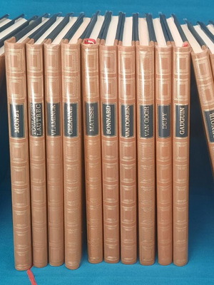 Collection Les Grands Maitres De La Peinture Moderne like new, 18 volumes