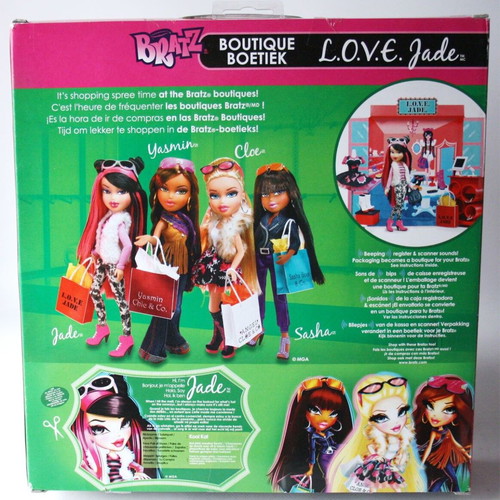 Bratz Boutique L.O.V.E. Jade doll and playset new