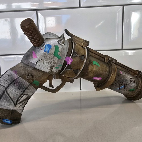 Arcane Jinx cosplay weapon new, hand-painted