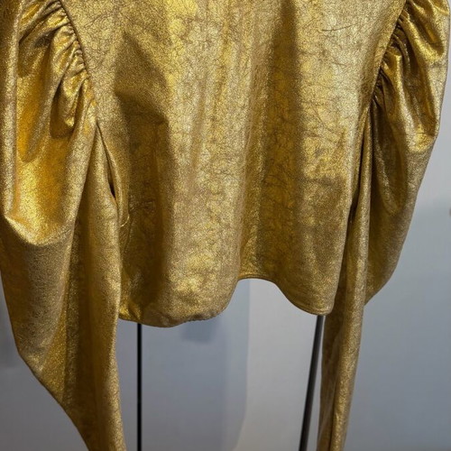 Zara crop size M like new, gold