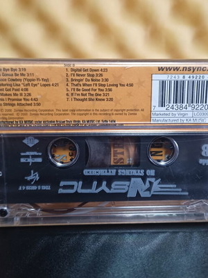 NSYNC No Strings Attached cassette tape new