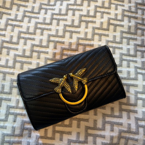 Pinko black crossbody bag like new