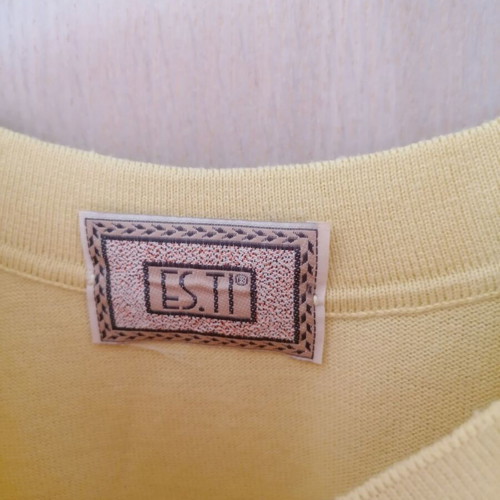 Mario Donati blouse new, yellow, size L