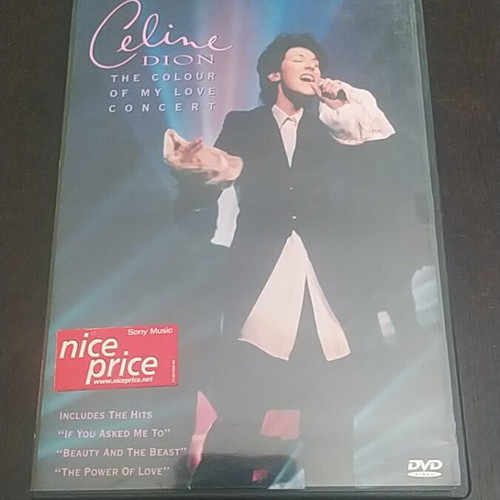 Celine Dion The Colour Of My Love Concert DVD like new