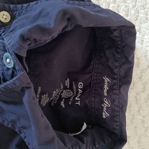 Gant Polpin shirt XL used, blue light fabric