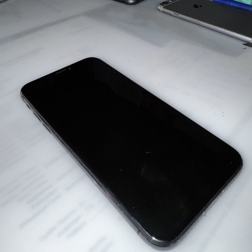 iPhone X 64GB used, no Face ID, black, dual SIM