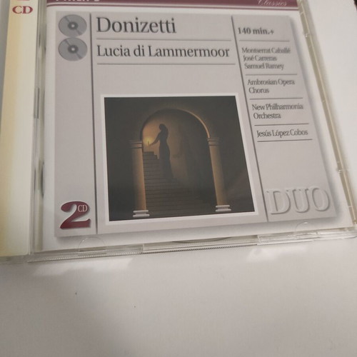 Lucia di Lammermoor 2 CD set like new, classical music