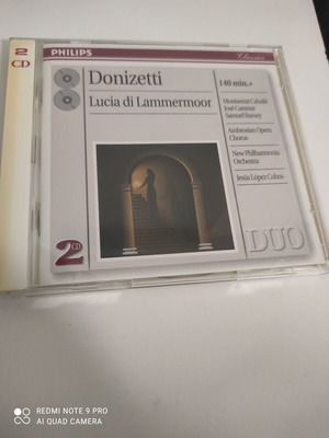 Lucia di Lammermoor 2 CD set like new, classical music