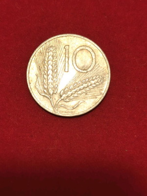 Νόμισμα Ιταλίας 10 λιρέτες μεταχειρισμένο