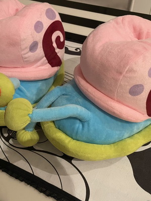 Snail slippers new, colorful home shoes