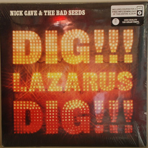 Nick Cave & The Bad Seeds Dig, Lazarus, Dig!!! 2LP sealed 2008