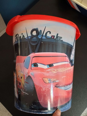 Καλάθι κουβάς γραφείου Cars μεταχειρισμένο