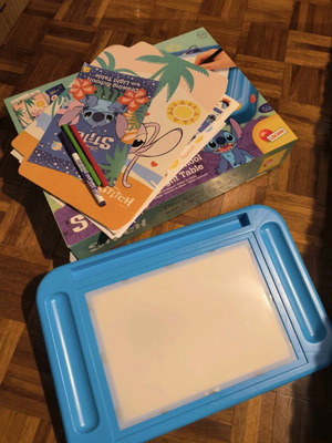 Lisciani Giochi дъска за рисуване със светлина употребявана, Stitch A4