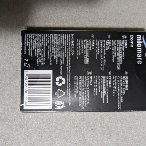 Comb for beard new, unused