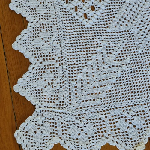 Handmade blanket 160 x 210 cm like new