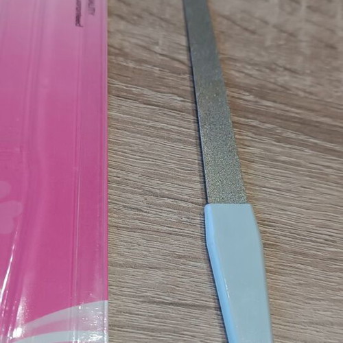 Metal nail file new, straight shape
